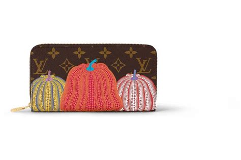 lv x yk wallet|LOUIS VUITTON LV X YK Monogram Kusama Pumpkin Zippy .